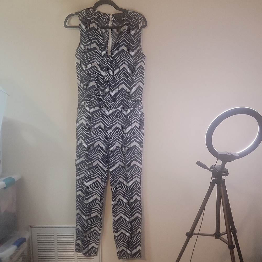 J. Crew Chevron Jumpsuit